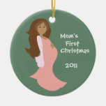 Mom's First Christmas Ornament - Personalized ornaments