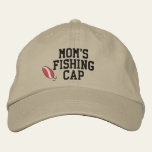 Moms Fishing Cap Embroidered Hat