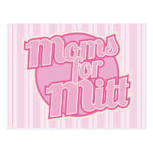 Moms for Mitt Romney Postcard