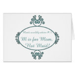 Mom's funny advice t-shirts and gifts for mom greeting card