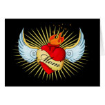 Mom's Heart Greeting Cards