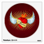 Mom's Heart Room Decal