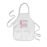 Mom's Inspiring Courage - Breast Cancer aprons