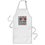 Mom's Jobs Mother's Day Long Apron