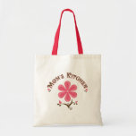 Mom's Kitchen Whimsical Flower Tote Bags