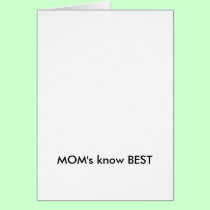 The MUSEUM Artist Series MOM's know BEST cards