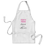 Moms Menu Eat or Starve Apron