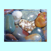 Mom's Polished Rocks postcards