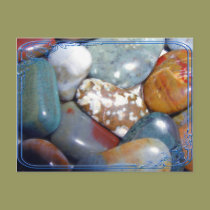 Mom's Polished Rocks postcards