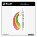 MOM's RAINBOW iPhone  4/4S SKIN skins