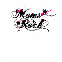 Moms Rock pinks t-shirts