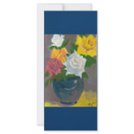 Mom's Roses Customizable Card Rack Cards