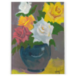 Mom's Roses Personalized Letterhead