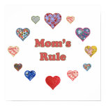 Mom's Rule Posters