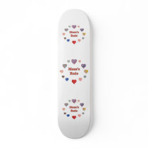 Mom's Rule Skateboard Deck