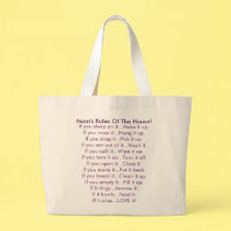 Mom's Rules Of The House bags
