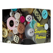 Mom's Simplicity Patterns binders by PerGis_NOSaints Mom's Simplicity Patterns binders