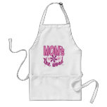 Mom's the Word aprons