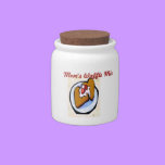 Mom's Waffle Mix candy jars