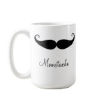 Momstache Mug mugs