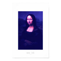 Mona_Binci_Pop posters by nop_ink Mona_Binci_Pop posters