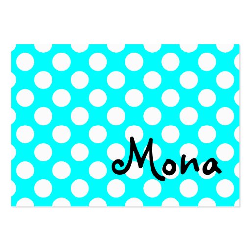 Mona Business Card (front side)