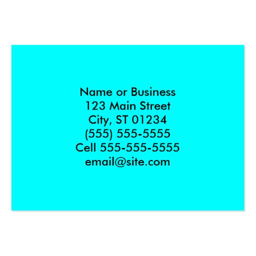 Mona Business Card (back side)