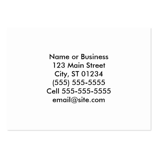 Mona Business Card (back side)