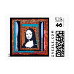 Mona Dinner Party Postage Stamps