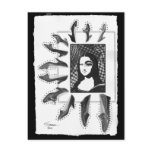 Mona Has Her Eye on a New Pair of Shoes postcards