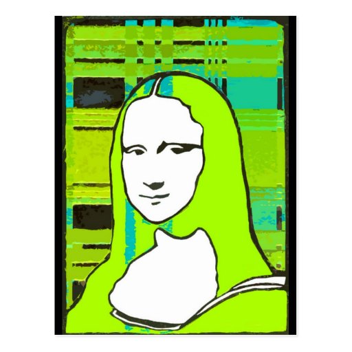 Mona Incognito Postcard
