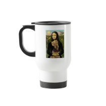 Mona Lisa - Airedale Terrier (#1) Mugs