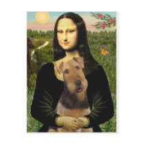 Mona Lisa - Airedale Terrier (#1) Post Cards