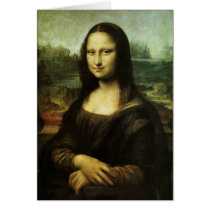 Mona Lisa (aka La Gioconda) by Leonardo da Vinci Cards