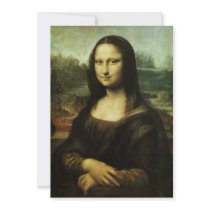 Mona Lisa (aka La Gioconda) by Leonardo da Vinci Announcements