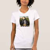 Mona Lisa - Bernese Mt Dog Puppy t-shirts