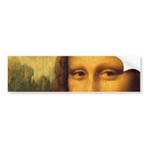 Mona Lisa Bumper Sticker