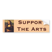 Mona Lisa Bumper Stickers