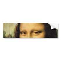 Mona Lisa Bumper Sticker