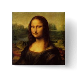 Mona Lisa button