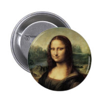 Mona Lisa Button