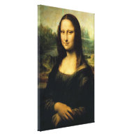 Mona Lisa by  Leonardo Da Vinci Canvas Print