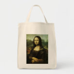Mona Lisa by Leonardo da Vinci Vintage Renaissance Tote Bag
