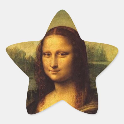 Mona Lisa by Leonardo DE Vinici Stickers
