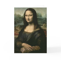 Mona Lisa, c.1503-6 Greeting Cards