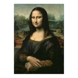 Mona Lisa, c.1503-6 Print