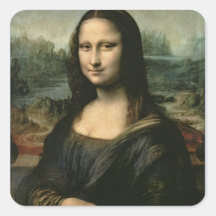 Mona Lisa, c.1503-6 Sticker