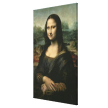 Mona Lisa, c.1503-6 Stretched Canvas Prints