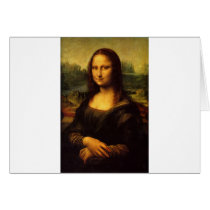Mona Lisa Greeting Cards
