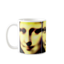 Mona Lisa Coffee Mug by illusioncontest Mona Lisa Coffee Mug